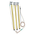 High Voltage Discharge Rod Device Temporary Portable Earthing Wire And Clamp discharge rod and earthing device